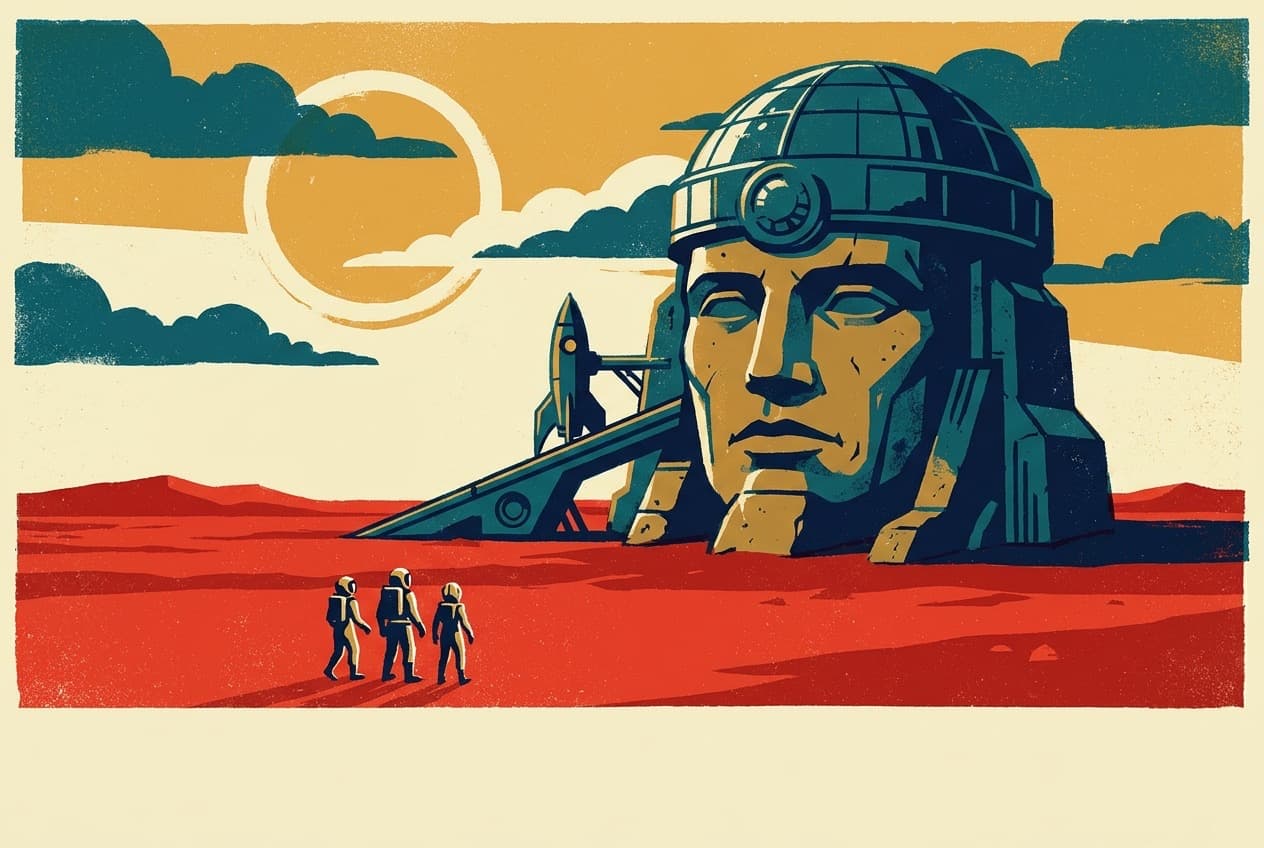 Mars: Cydonia Face & Ancient Ruins Expedition